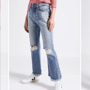 Current/Elliott The High Waist Kick Flair Jeans for women size 27